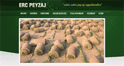 Desktop Screenshot of ercpeyzaj.com