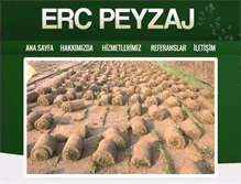 Tablet Screenshot of ercpeyzaj.com